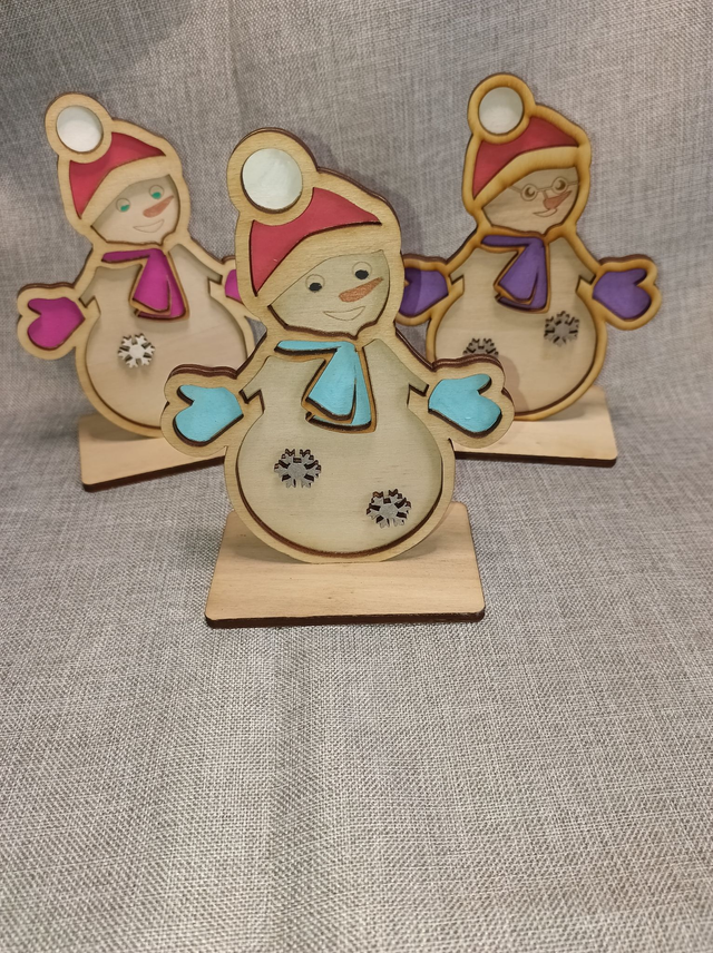 Bonhomme de neige relief