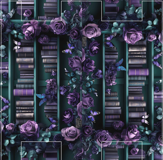 Panneau trousse carrée Bibliothèque 