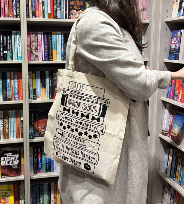 Book Trope Tote Bag