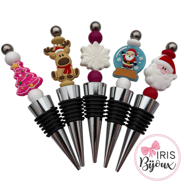 Tappo in acciaio inox tema Natale 