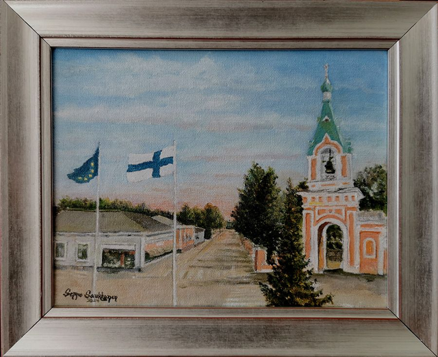 7. Pieni kaupunkinäkymä Haminasta