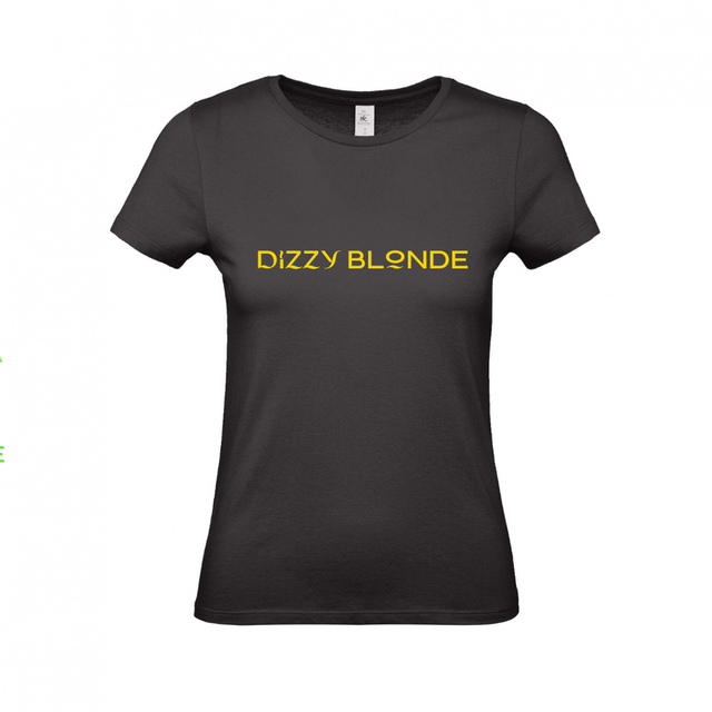 Dizzy blonde Ladies T shirt