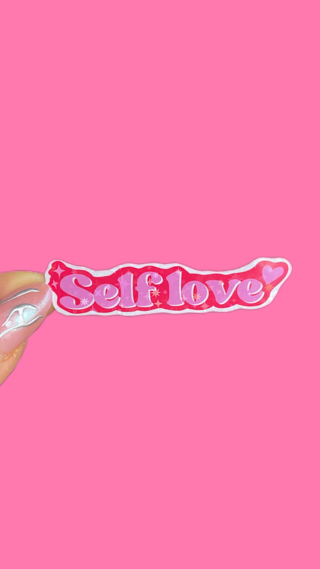 Sticker Self love 