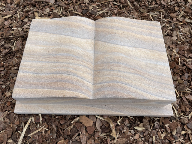 Buch Sandstein Rainbow   30x20x8 cm