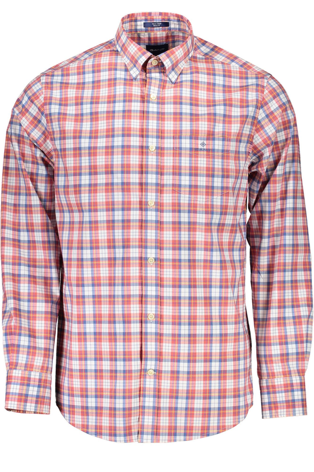 GANT CAMICIA MANICHE LUNGHE UOMO ROSSO