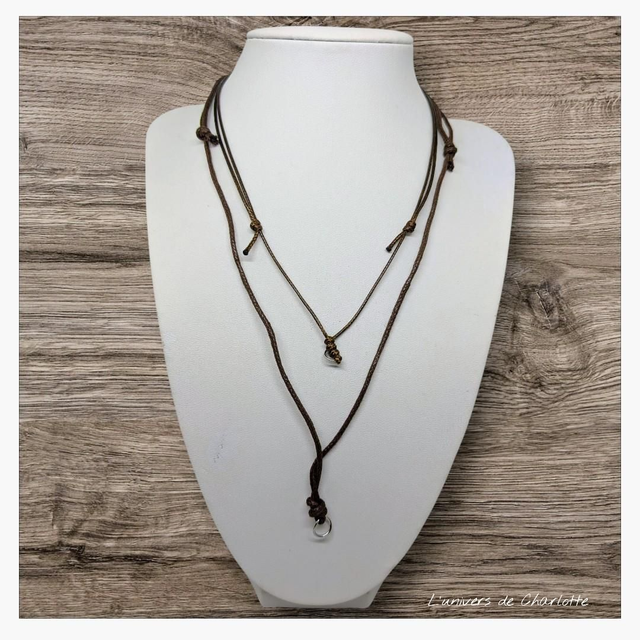 Cordon en coton réglable C-1