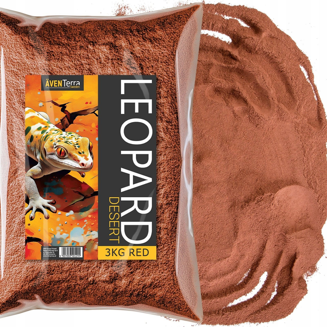 Aventerra Sweden LEOPARD Desert Red 3kg - hlína do terária