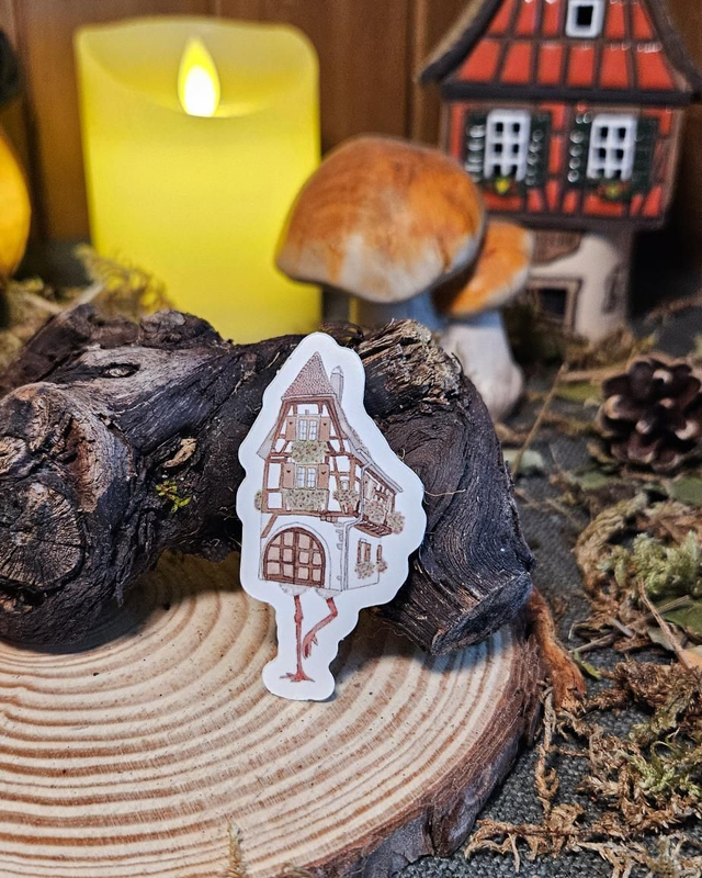 Sticker - Baba Yaga Alsacienne