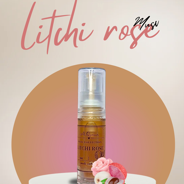 Musc Litchi Rose (5ml) ÉDITION LIMITÉE 
