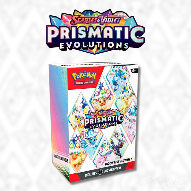 Pokémon TCG: SV8.5 - Prismatic Evolutions Booster Bundle