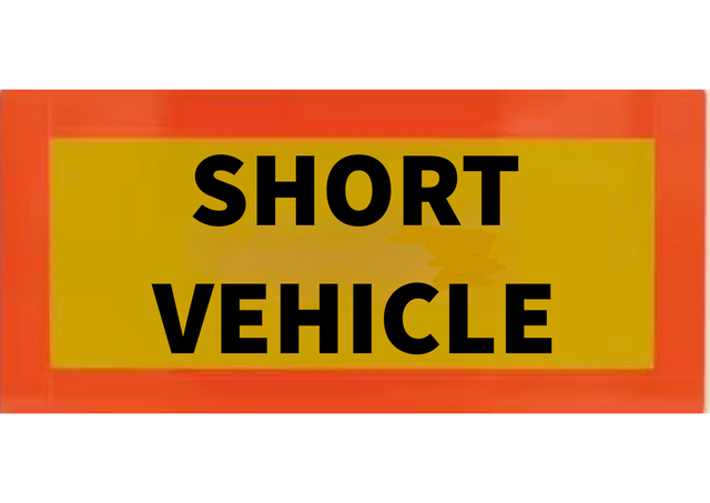 Short Vehicle Sticker
