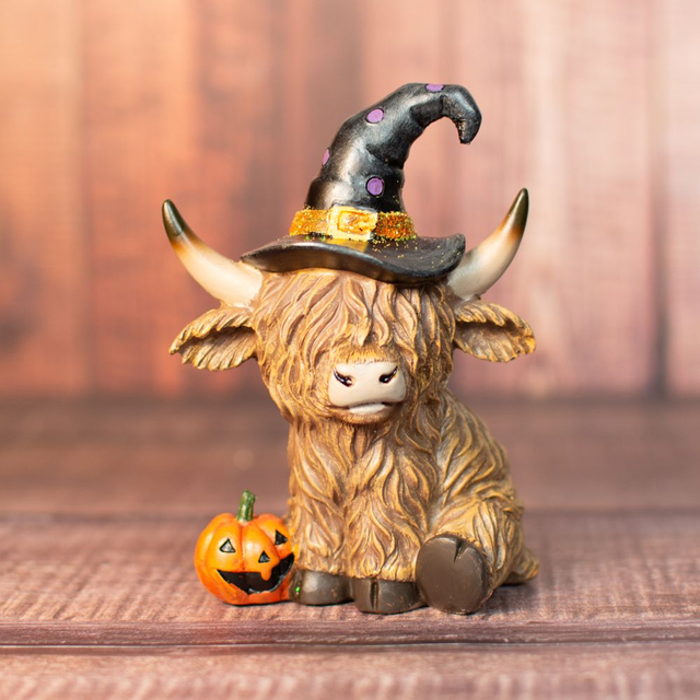 Halloween Highland Cow