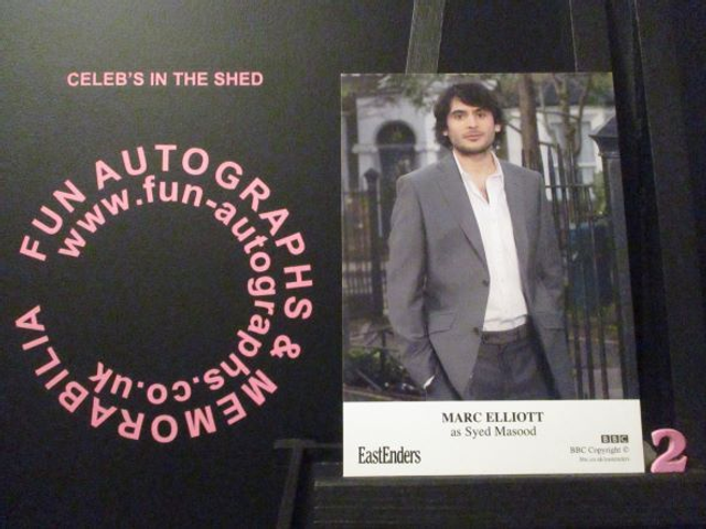 Marc Elliott (Syed Masood) Original EastEnders Cast Card (2)