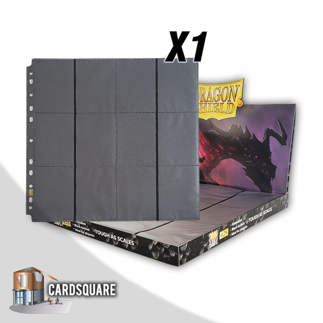 Dragon Shield - Singola pagina a 12 tasche Non Glare - Standard