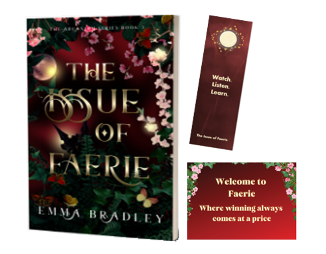 The Issue of Faerie (signed with postcard and bookmark!)