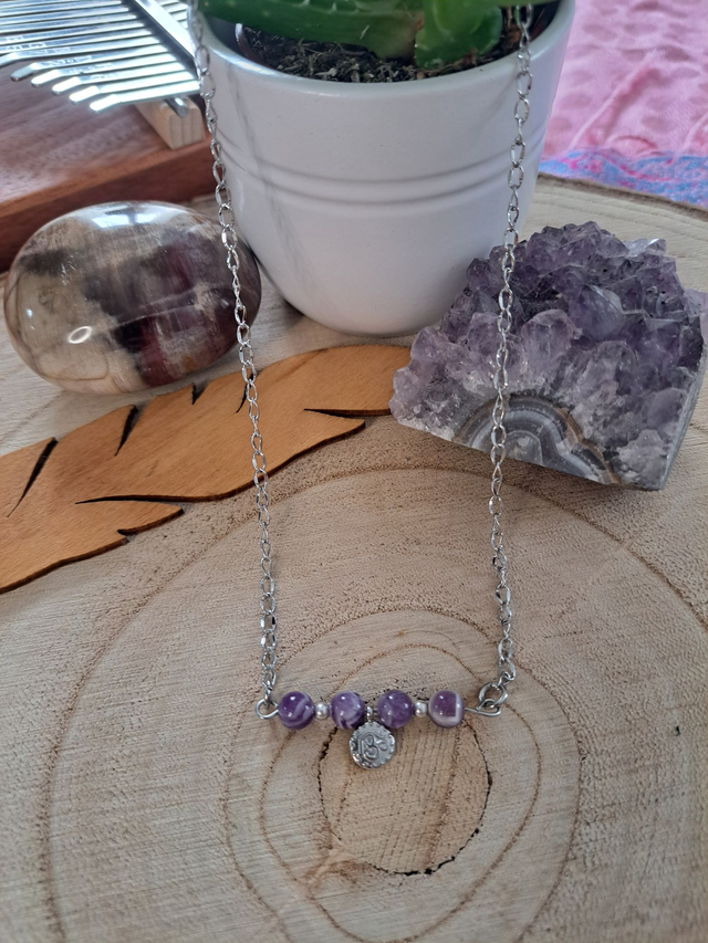 Collier améthyste