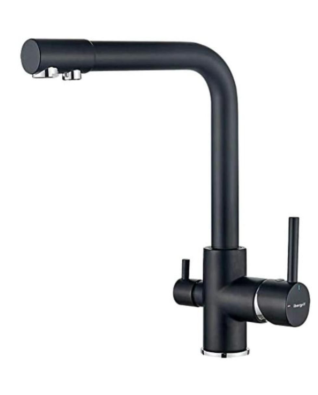 Monocomando lavello 3 vie &quot;nero&quot; 