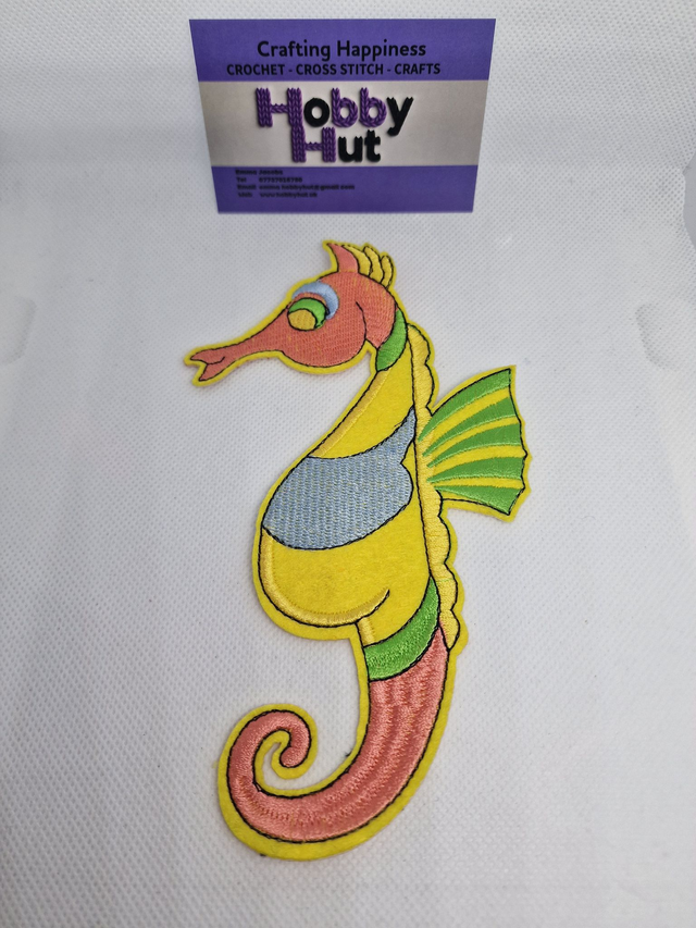 Embroidered Patch - Seahorse