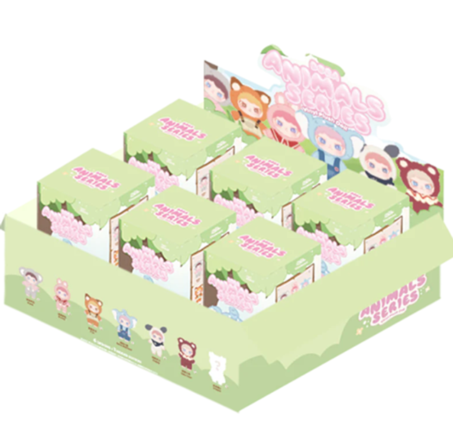 TNT Space DORA Animals Series Vinyl Plush Doll Full Set (6)