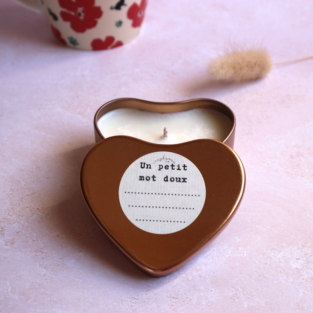Coquelicot Boite coeur 50gr