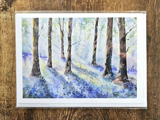 Bluebell Woodland - cards/prints (limited edition)