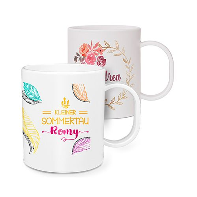 Mug plastique personnalisé