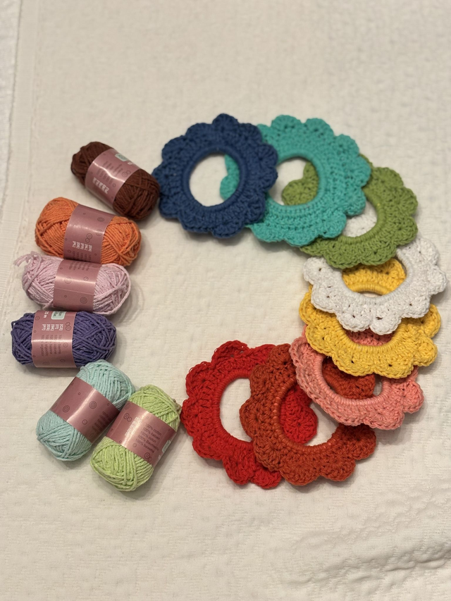 Chouchou au crochet