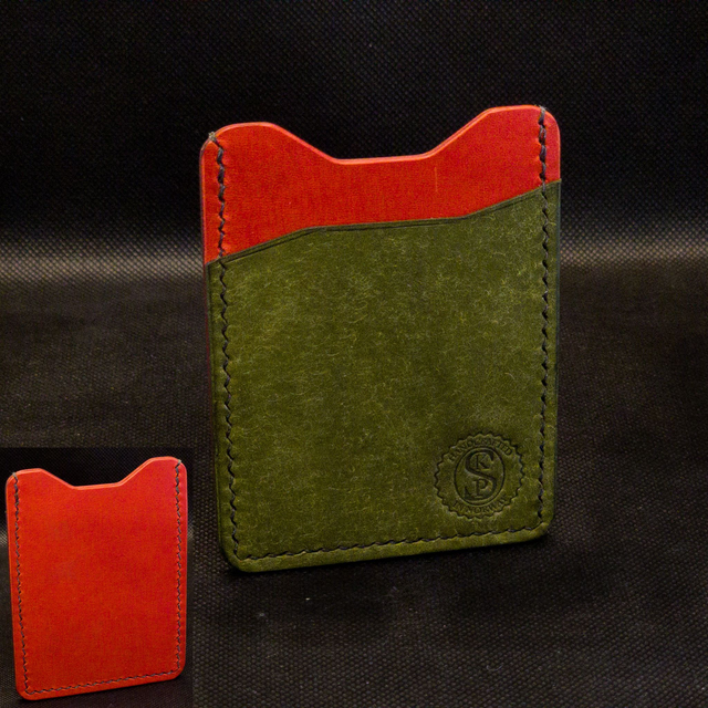 Vertikal kortholder 2 lommer