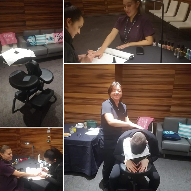 Office based massage