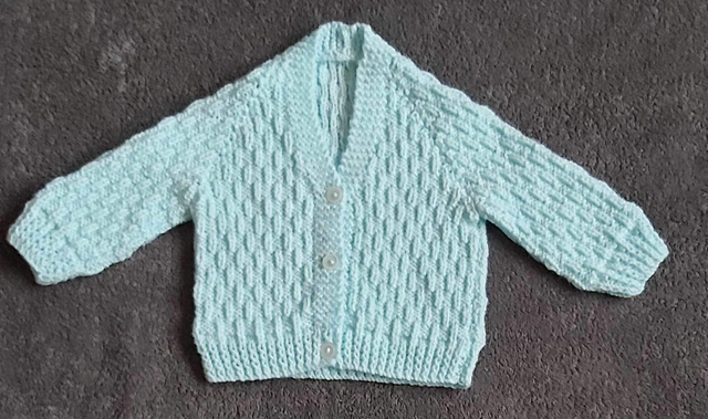 Blue Cardigan 3-6months 