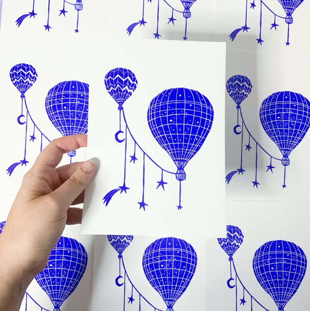 Les montgolfières- Envol