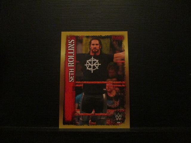 Seth Rollins - DC Slam Attax 10th Edition Original Trading Card #DC6