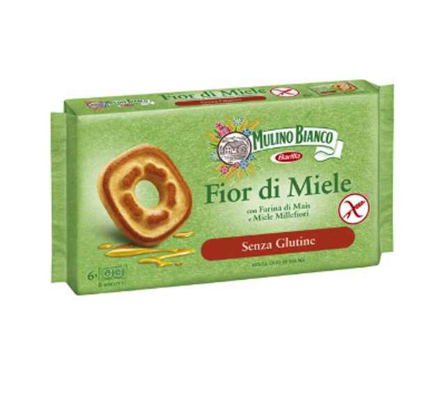 Mulino Bianco - Fior di miele -Mézes Gluténmentes és laktózmentes 250g