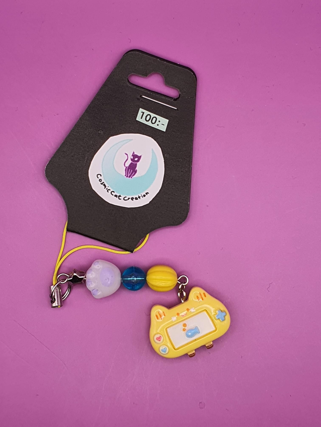 Phonecharm Kitty Console Yellow 