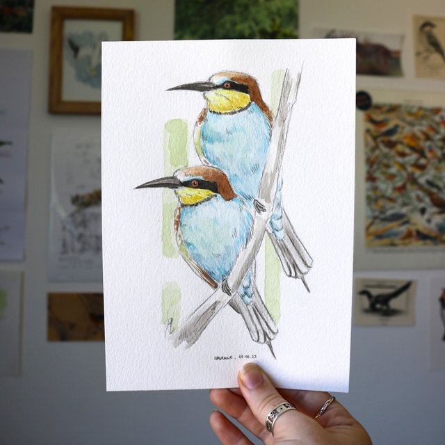 "Paisibles" - Etude originale