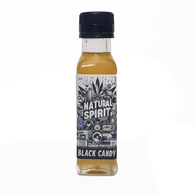 Sirop de fleur de BALCK CANDY version spéciale 10 cl