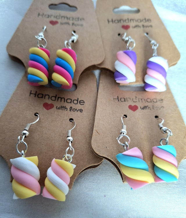 Mini Mallows Earrings