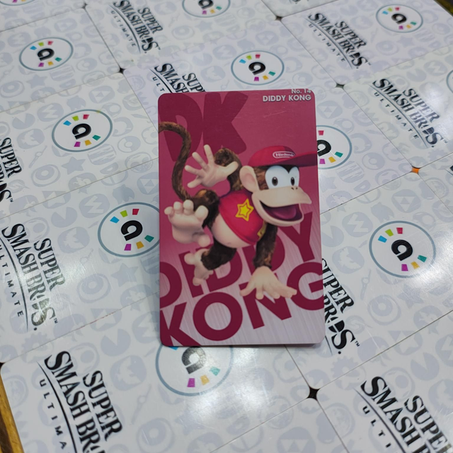 Tarjeta Amiibo Diddy Kong / Smash Bros