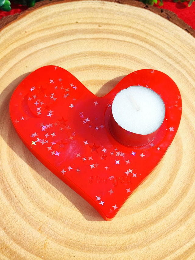 Bougeoir &quot;I Love You&quot; 