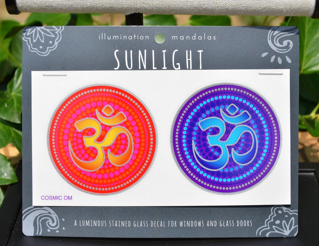 Adhésif fenêtre Cosmic Om 