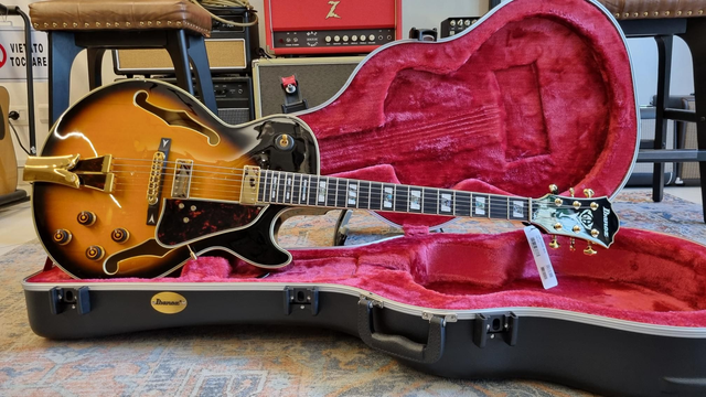Ibanez George Benson GB10SE Brown Sunburst + Upgrade (Usato)