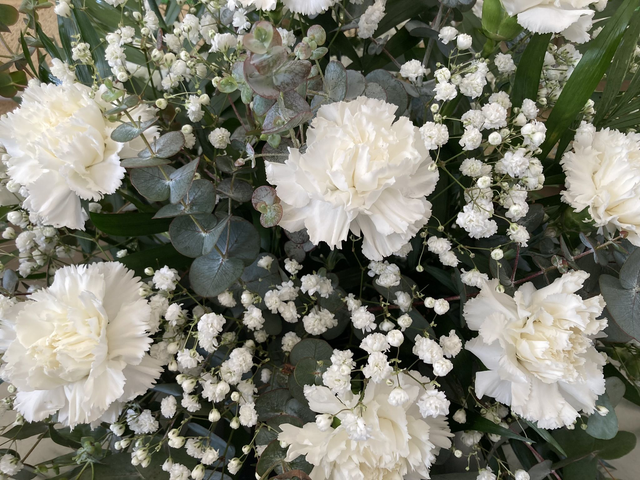 BOUQUET CLAVELL BLANC
