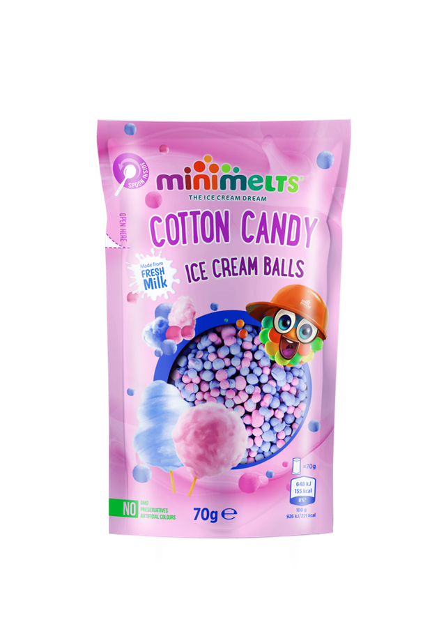 Mini Melts Cotton Candy