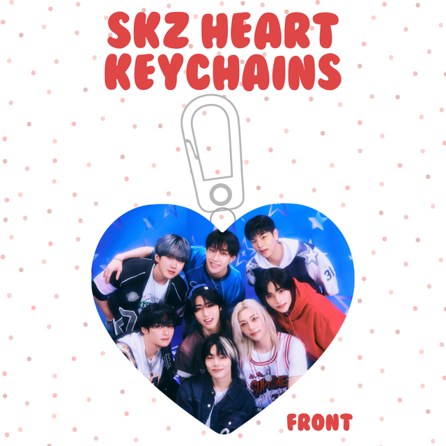 Stray Kids Heart Keychain