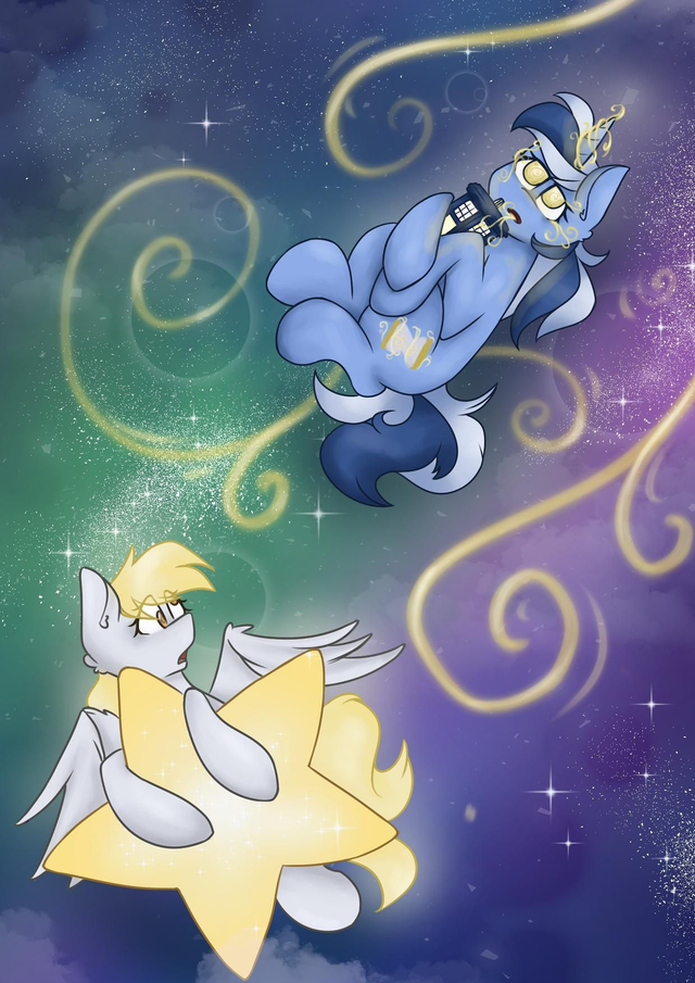 Minuette and Derpy 