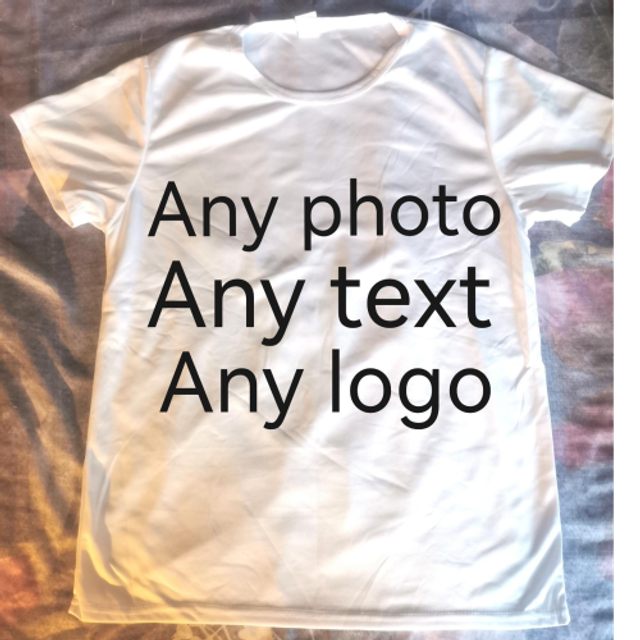 Adults Unisex Men's and Ladies Comfortable Quick Dry Breathable Personalised T-shirt 
