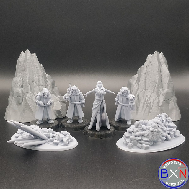 Les guerriers Spartiates : Pack 08 - Jeu de role - RPG - Miniature