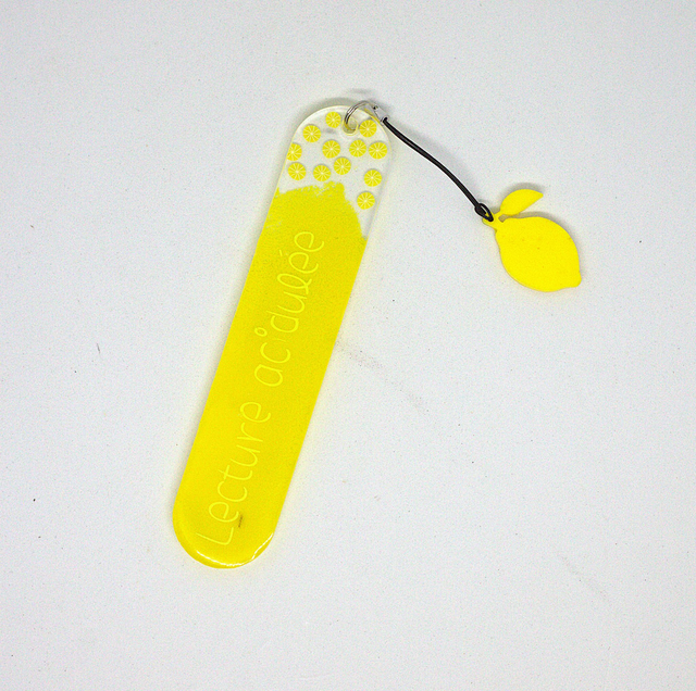 Marque-page Jaune citron