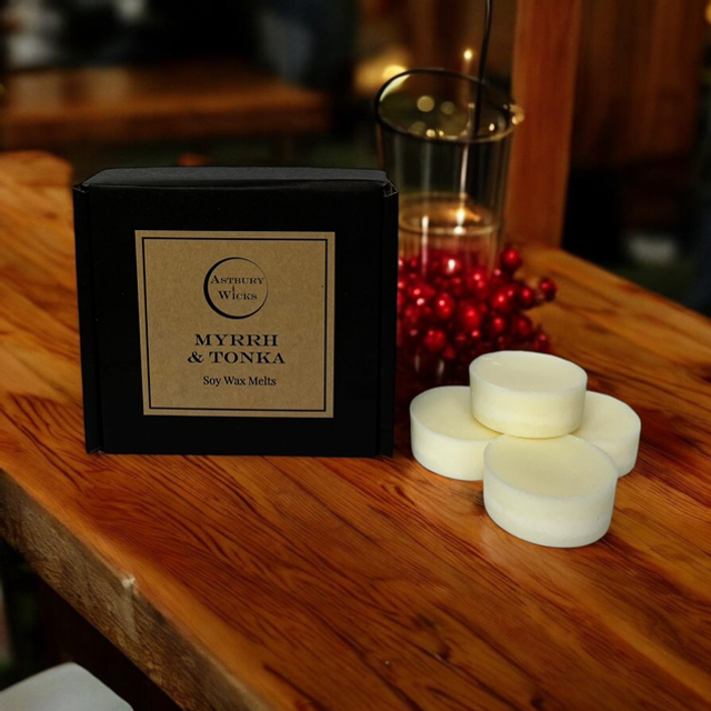 Myrrh &amp; Tonka Soy Wax Melts ~ 80g