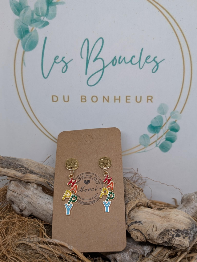 Boucles fantaisie Happy